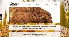 Desktop Screenshot of impa.cz